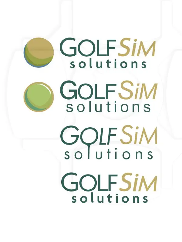 Golf SIM Solutions Illustration
