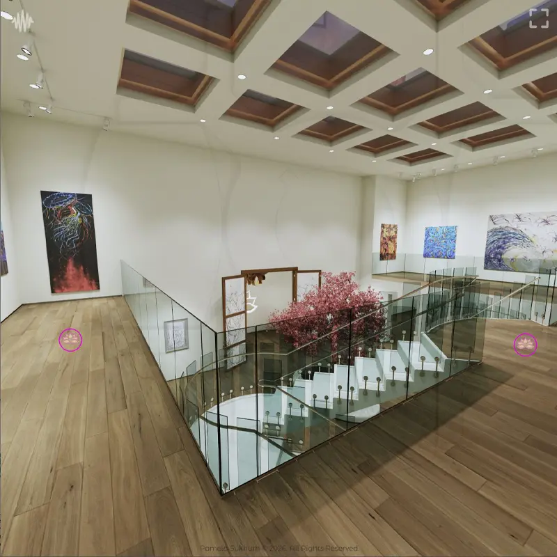 Virtual Gallery Illustration