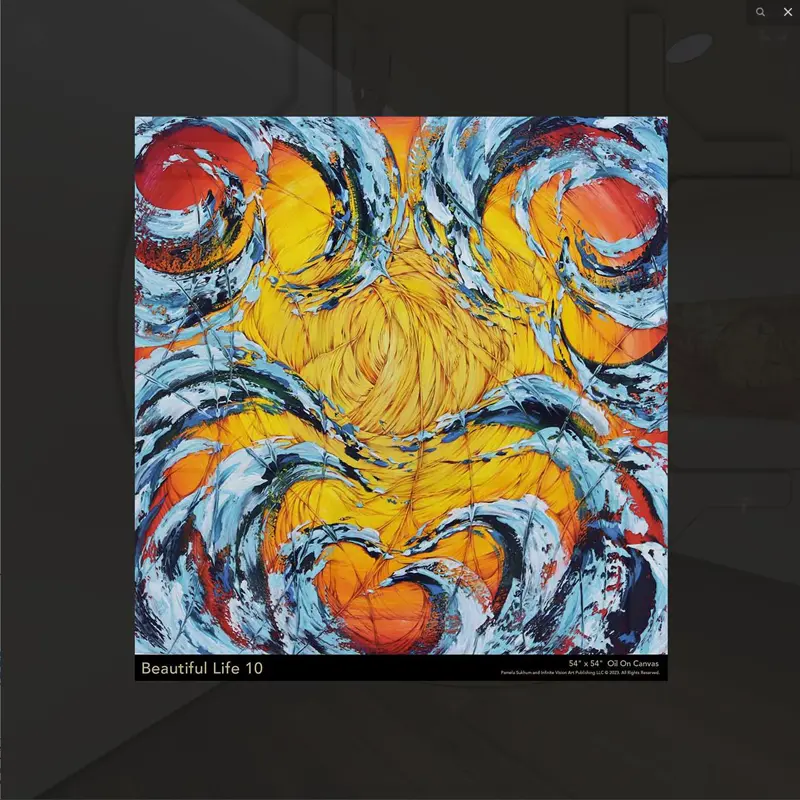 Virtual Gallery Illustration